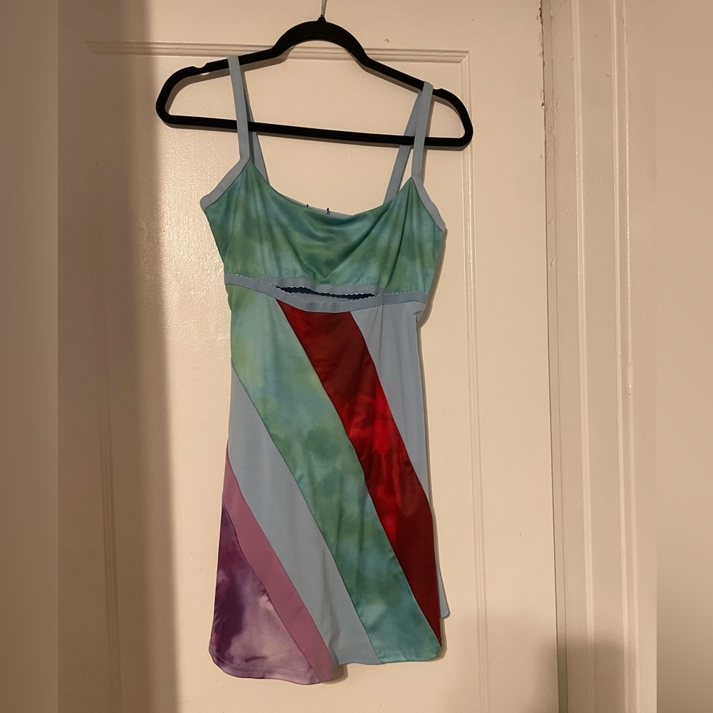 13 Going on 30, Cider Multicolor Satin Dress